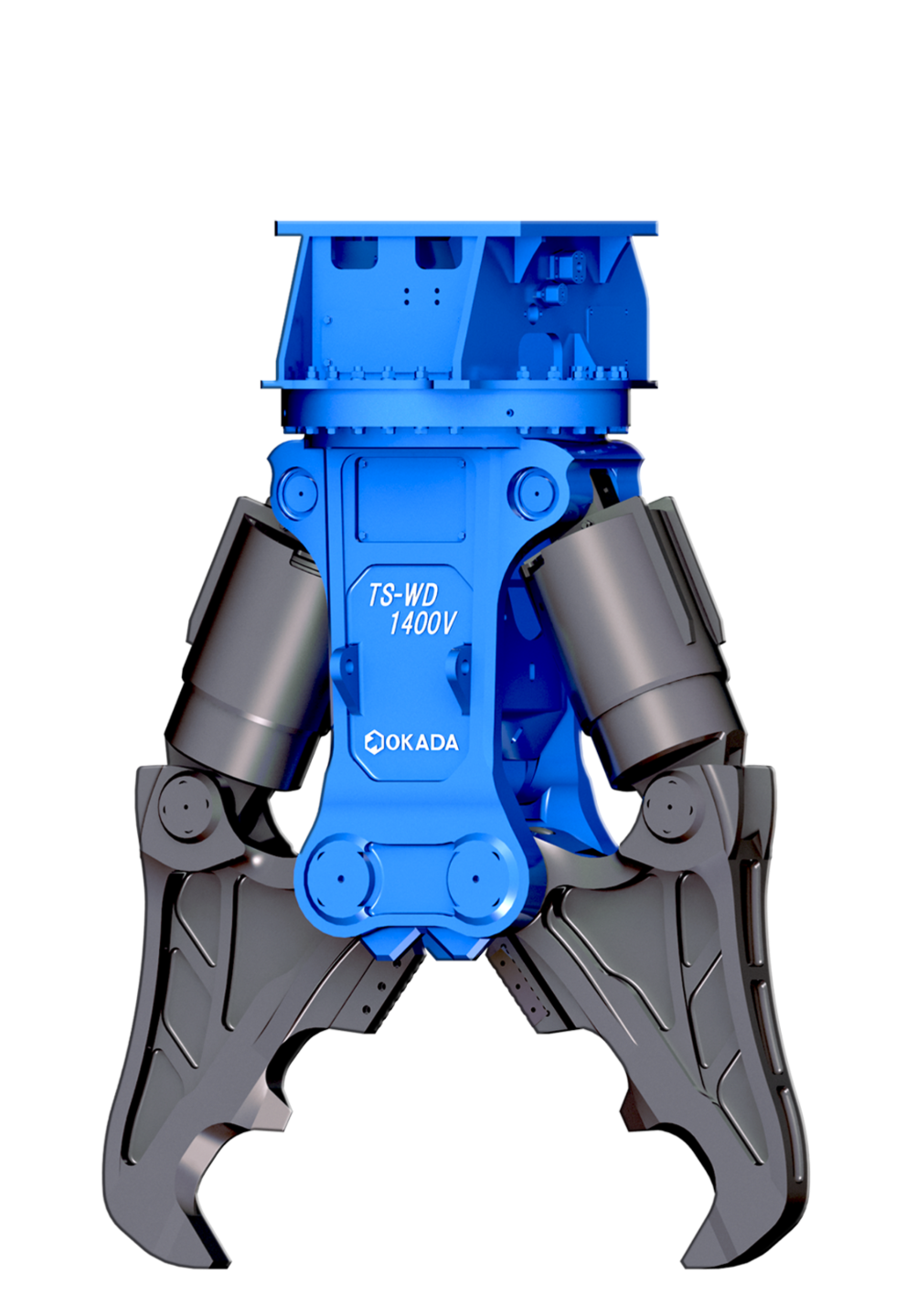 Okada TS-WD1400V crusher/cutter attachment Okada TS-WD1400V crusher/cutter attachment