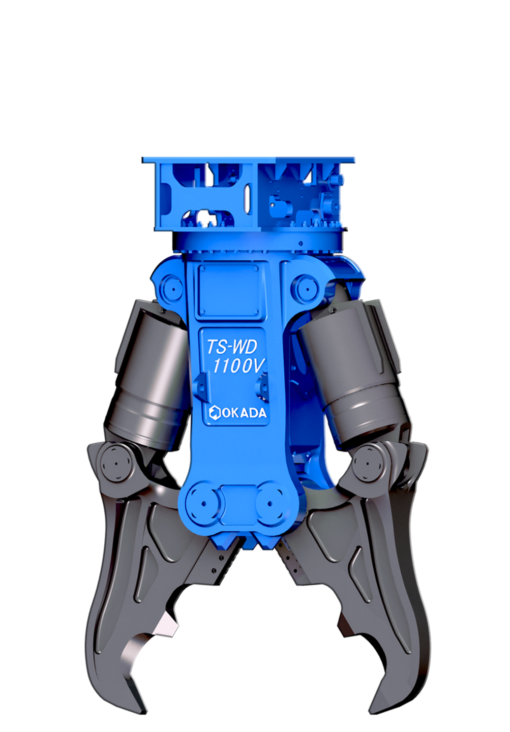 Okada TS-WD1100V crusher/cutter attachment Okada TS-WD1100V crusher/cutter attachment